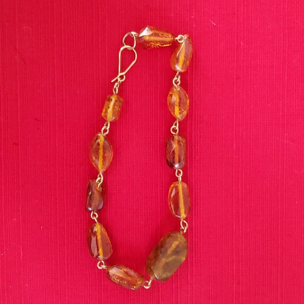 Amber bracelet